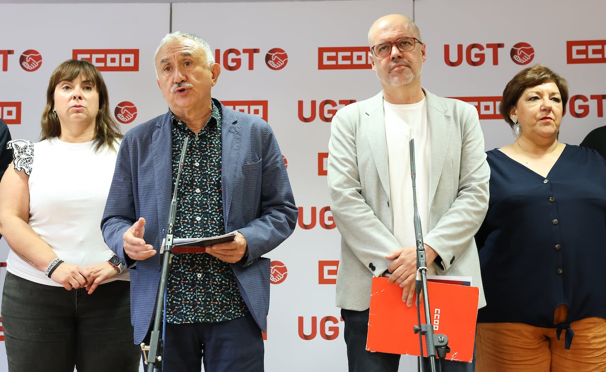 CC OO: Dirigentes sindicales exigen a los partidos que decidieron mantener la reforma laboral y de pensiones y el salario mínimo |  Economía