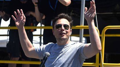 Elon Musk el pasado mes de julio en California.