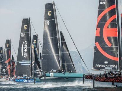 Los “catamaranes voladores” llegan a la Copa del Rey