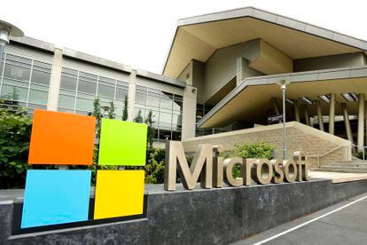 Microsoft headquarters in Redmond, Washington, in a file image.