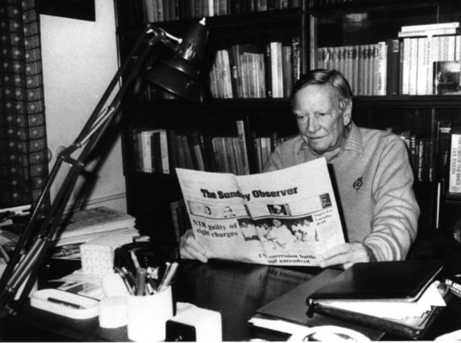 Kim Philby, fotografiado en su casa en Moscú.