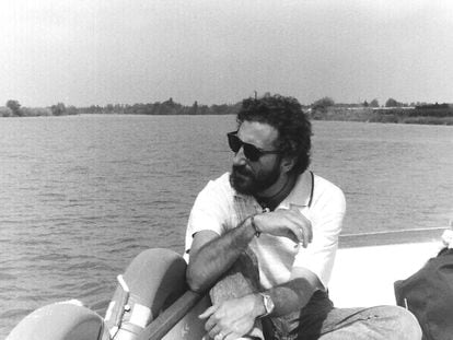 Xavi Mòdol, mientras cursaba el curso de medicina tropical en el año 1991.