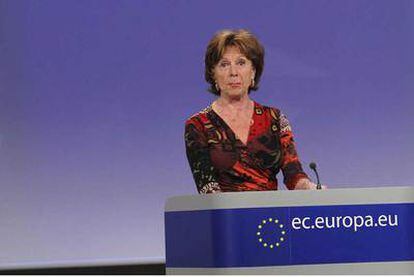 La comisaria europea de Agenda Digital, Neelie Kroes.