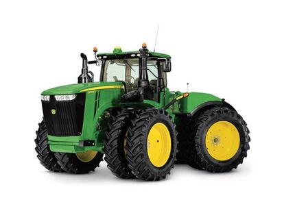 Tractor de la marca John Deere.