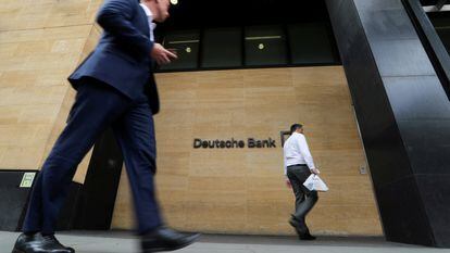Oficina de Deutsche Bank en Londres.
