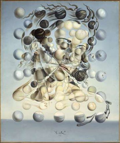 'Gala Placidia. Galatea de las esferas' (1952), de Dalí.