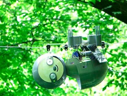 Un robot perezoso para combatir el cambio climático