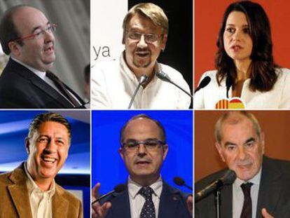 Pepa Bueno modera el encuentro en el que participarán seis candidatos a la presidencia de la Generalitat de Cataluña  Iceta, Domènech, Arrimadas, Riera y Albiol