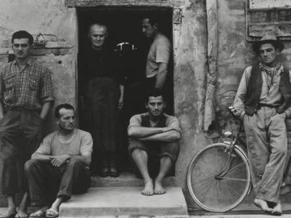 Imatge presa a Luzzara (Itàlia) el 1953.