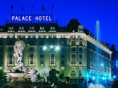 Hotel Palace de Madrid.