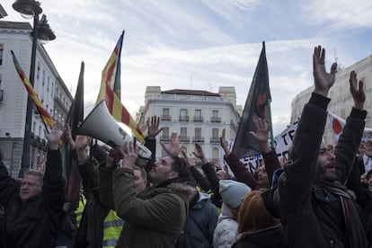 La Protesta De Los Taxistas En Madrid, En Imágenes | Fotos | Economía ...