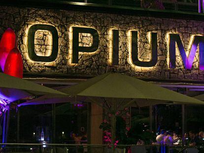 La discoteca Opium de Barcelona.