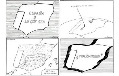 El mapa de España le permitió hacer todo tipo de diagnósticos sobre el modelo de Estado.