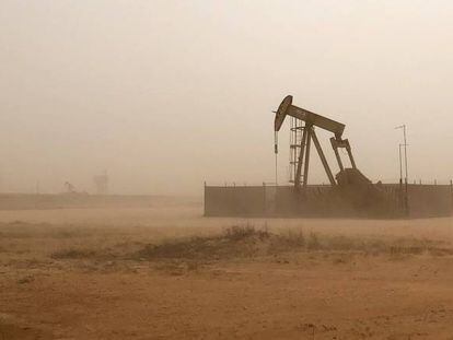 Una bomba de extracción de petróleo en Texas (EE UU).