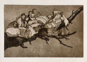 Disparate ridículo, de Goya