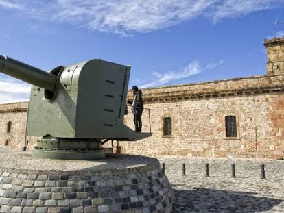 El castillo de Montju&iuml;c, escenario del proceso sumar&iacute;simo contra anarquistas a finales del siglo XIX.