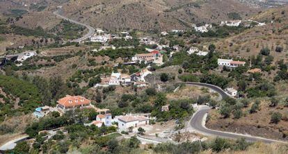 Viviendas en suelo no urbanizable en la comarca de La Axarqu&iacute;a, una de las zonas objeto de inspecci&oacute;n