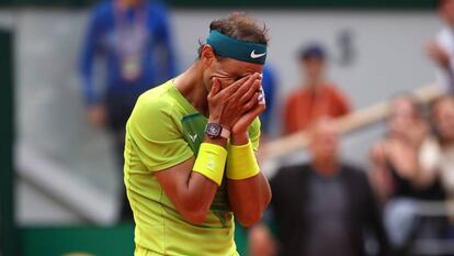 Rafa Nadal, este domingo tras ganar Roland Garros.