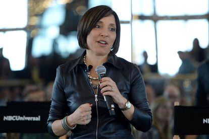 Linda Yaccarino, próxima CEO de Twitter, en 2015.