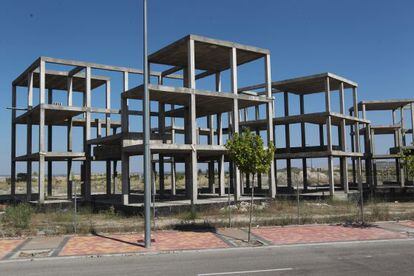 Obras el Ensanche de Vallecas, Madrid.