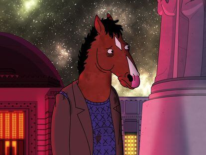 BoJack, de la serie de animación de Netflix 'BoJack Horseman'. En vídeo, tráiler de la temporada final.