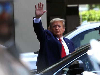Donald Trump en Miami (Florida) este 13 de junio.