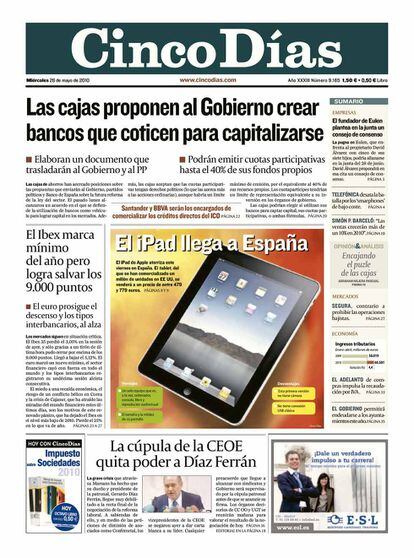 2010. El iPad llega a España.