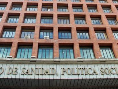 Sede del ministerio de Sanidad en Madrid.