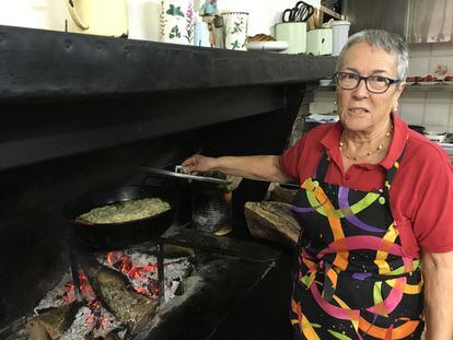 Ángela Aunós y su tortilla ahumada de patatas