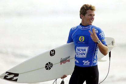 Andy Irons, en el Festival Nova Schin en Ibituba, Brasil, en 2004.