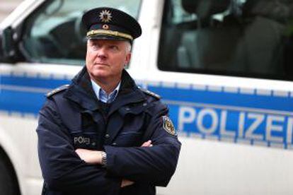 Jürgen Vanselow, jefe de policía de la estación central de Múnich.