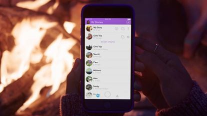 Los usuarios ya pueden crear historias colectivas en Snapchat.