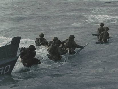 Una imagen del documental 'Apocalipsis: el desembarco de Normandia', de National Geographic Channel.  