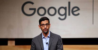 Sundar Pichai, consejero delegado de Alphabet y Google.