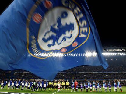 Stamford Bridge, este jueves en el Chelsea-Malmo de Liga Europa.