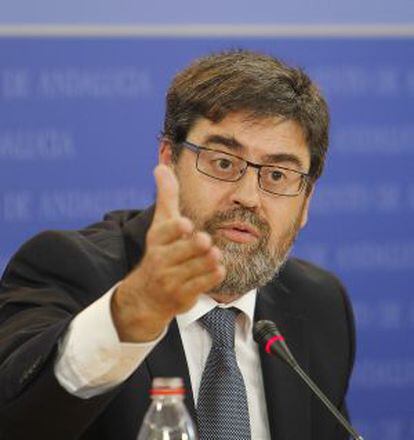 El presidente dela C&aacute;mara de Cuentas de Andaluc&iacute;a, Antonio L&oacute;pez.