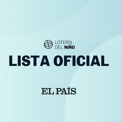 Lista Oficial de la Lotería del Niño