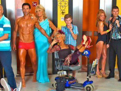 Personajes de la serie sobre Benidorm de la ITV