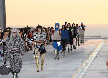 El desfile de Louis Vuitton: corbatas, estilo college y la