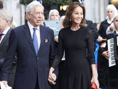 Isabel Preysler y Mario Vargas Llosa en los últimos premios Princesa de Asturias en Oviedo. 