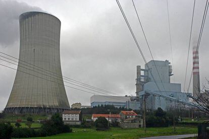 Central t&eacute;rmica de Meirama, en A Coru&ntilde;a.  