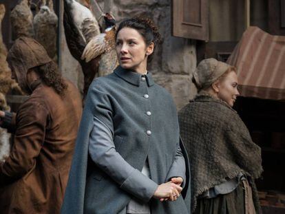 Caitriona Balfe, en el sexto capítulo de la tercera temporada de 'Outlander'.