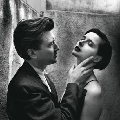 'David Lynch und Isabella Rossellini', Los Angeles 1983 (Helmut Newton).