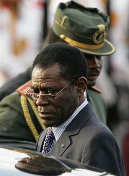 El presidente de Guinea Ecuatorial, Teodoro Obiang Nguema.