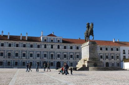 El palacio ducal de Vila Viçosa.