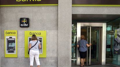 Una oficina de Bankia, en una imagen de archivo.