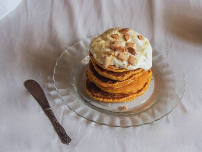 Tortitas de ‘carrot cake’