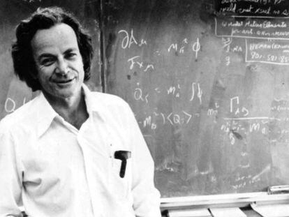 El aclamado físico Richard Feynman.