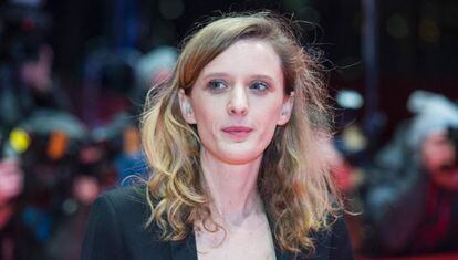 Mia Hansen-Love, una de las dos directoras que compite en la secci&oacute;n oficial de la Berlinale, el pasado 13 de febrero.  