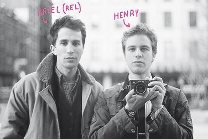 <b>Ariel Schulman y Henry Joost, directores de <i>Catfish.</i></b>